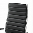 Кресло офисное BRABIX "Style EX-528", экокожа, хром, черное, 531947 - 8