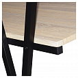 Стол на металлокаркасе BRABIX "LOFT CD-004", 1200х535х1110 мм, 3 полки, цвет дуб натуральный, 641220 - 8