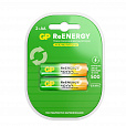 Батарейки аккумуляторные GP ReEnergy Ni-Mh пальчиковые КОМПЛЕКТ 2 шт AA (HR6) 1800 mA, 180AAHCRGY-2CRC - 4
