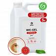 Средство для уборки сантехнических блоков 5,3 кг GRASS WC-GEL, кислотное, гель, 125203 - 1