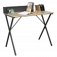 Стол на металлокаркасе BRABIX "LOFT CD-007", 800х500х840 мм, органайзер, комбинированный, 641227 - 9