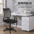 Кресло BRABIX "Spring MG-307", с подлокотниками, черное TW, 531406 - 10