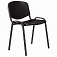 Стул STAFF "Iso Plast CF-009", черный каркас, пластик черный, 532569 - 1
