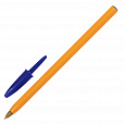 Ручки шариковые BIC "Orange Fine", НАБОР 8 шт., СИНИЕ, линия письма 0,32 мм, пакет, 919228, 919228/516351 - 2