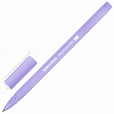 Ручка шариковая BRAUBERG SOFT TOUCH STICK "PASTEL" СИНЯЯ, мягкое покрытие, корпус ассорти, узел 0,7 мм, 143698 - 2