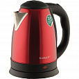 Чайник SCARLETT SC-EK21S76, 2 л, 1800 Вт, закрытый нагревательный элемент, сталь, красный - 1