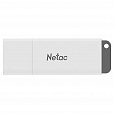 Флеш-диск 128 GB NETAC U185, USB 2.0, белый, NT03U185N-128G-20WH - 1