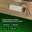 Мышь проводная SONNEN М-201, USB, 1000 dpi, 2 кнопки + колесо-кнопка, оптическая, черная, 512631 - 15
