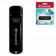 Флеш-диск 16 GB, TRANSCEND Jet Flash 700, USB 3.0, черный, TS16GJF700 - 1