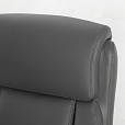 Кресло офисное BRABIX PREMIUM "Level EX-527", пружинный блок, рециклированная кожа, серое, 531937 - 7
