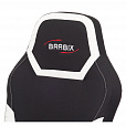Кресло компьютерное BRABIX "Alpha GM-018", ткань/экокожа, черное/белое, 532640, GM-018_532640 - 6