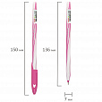 Ручка шариковая STAFF "CANDY PASTEL", синяя, игольчатый узел 0,6 мм, линия 0,3 мм, 144235 - 8
