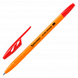 Ручка шариковая BRAUBERG "ULTRA ORANGE", КРАСНАЯ, узел 0,7 мм, чернила ГЕРМАНИЯ, наконечник ШВЕЙЦАРИЯ, 143564 - 1