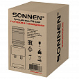 Кулер для воды SONNEN TSE-02GP, настольный, НАГРЕВ/ОХЛАЖДЕНИЕ ЭЛЕКТРОННОЕ, 2 крана, серебристый, 455745 - 3