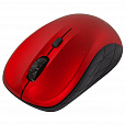 Мышь беспроводная SONNEN V-111, USB, 800/1200/1600 dpi, 4 кнопки, оптическая, красная, 513520 - 3