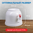 Кулер водораздатчик БЕЗ НАГРЕВА И ОХЛАЖДЕНИЯ, SONNEN TS-01, настольный, 1 кран, белый, 452417 - 10