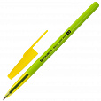 Ручка шариковая BRAUBERG "Color", СИНЯЯ, корпус ассорти, узел 1 мм, линия письма 0,5 мм, 141507 - 4