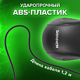 Мышь проводная SONNEN М-201, USB, 1000 dpi, 2 кнопки + колесо-кнопка, оптическая, черная, 512631 - 10