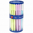 Ручка шариковая BRAUBERG SOFT TOUCH STICK "PASTEL" СИНЯЯ, мягкое покрытие, корпус ассорти, узел 0,7 мм, 143698 - 13