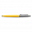 Ручка шариковая PARKER "Jotter Orig Yellow", корпус желтый, нержавеющая сталь, блистер, синяя, 2076056 - 4