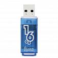 Флеш-диск 16 GB, SMARTBUY Glossy, USB 2.0, синий, SB16GBGS-B - 2