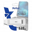 Флеш-диск 128 GB NETAC U185, USB 2.0, белый, NT03U185N-128G-20WH - 5