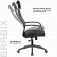 Кресло офисное BRABIX PREMIUM "Stalker EX-608 PL", ткань-сетка/кожзам, черное, 532090 - 16
