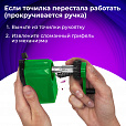 Точилка механическая BRAUBERG "JET", металлический механизм, корпус зеленый, 229571 - 16