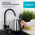 Чайник SCARLETT SC-EK21S25, 1,5 л, 1350 Вт, закрытый нагревательный элемент, сталь - 14