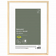 Рамка 30х40 см небьющаяся, аналог IKEA, багет 12 мм, дерево, BRAUBERG "Woodray", цвет натуральный, 391361 - 1