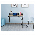 Стол на металлокаркасе BRABIX "LOFT CD-007", 800х500х840 мм, органайзер, комбинированный, 641227 - 10