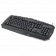 Клавиатура проводная SONNEN Q9M, USB, 104 клавиши + 10 мультимедийных, RGB, черная, 513511 - 2