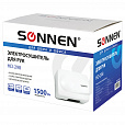 Сушилка для рук SONNEN HD-298, 1500 Вт, металлический корпус, антивандальная, белая, 604193 - 6