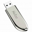 Флеш-диск 64 GB NETAC U352, USB 2.0, металлический корпус, серебристый, NT03U352N-064G-20PN - 3