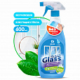 Средство для мытья стекол и зеркал 600 мл, GRASS CLEAN GLASS "Голубая лагуна", 125247 - 1