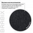 Кресло BRABIX "Comfort MG-322", хром, регулируемая эргономичная спинка, ткань, черное, 532558 - 10