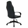 Кресло компьютерное BRABIX "Alpha GM-018", ткань/экокожа, черное, 532636, GM-018_532636 - 3