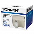 Сушилка для рук SONNEN HSD-A9019, 2300 Вт, антивандальная, 80 м/с, IPX4, нержавеющая сталь, серебристая, 701869 - 2