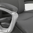 Кресло офисное BRABIX PREMIUM "Level EX-527", пружинный блок, рециклированная кожа, серое, 531937 - 10