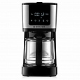 Кофеварка капельная BRAYER BR1125, 900 Вт, объем 1,25 л, LED-дисплей, термокружка в ПОДАРОК, черная - 2