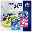 Блок туалетный подвесной твердый 3х55г ДОМЕСТОС Сила 5в1 "Свежесть океана", ш/к 14079 - 6
