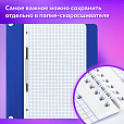 Тетрадь А5 120 л. BRAUBERG, гребень, клетка, глянцевая ламинация, "Растения" (микс в спайке), 404448 - 2