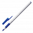 Ручка шариковая с грипом BIC "Round Stic Exact", СИНЯЯ, корпус серый, узел 0,7 мм, линия письма 0,28 мм, 918543 - 6