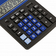 Калькулятор настольный BRAUBERG EXTRA-12-BKBU (206x155 мм), 12 разрядов, двойное питание, ЧЕРНО-СИНИЙ, 250472 - 11