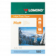 Фотобумага матовая, А4, 180 г/м2, односторонняя, 50 листов, LOMOND, 0102014 - 1