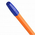 Ручки шариковые BRAUBERG "M-500 ORANGE", НАБОР 4 шт., СИНИЕ, узел 0,7 мм, линия письма 0,35 мм, 143950 - 6
