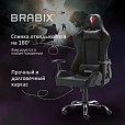Кресло компьютерное BRABIX "Hunter GM-130", две подушки, экокожа, черное, 532798 - 19