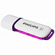 Флеш-диск 64 GB PHILIPS SNOW, разъем USB 3.0, фиолетовый, FM64FD75B/97 - 1
