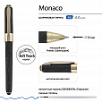 Ручка шариковая BRUNO VISCONTI MONACO SPACE, СИНЯЯ, черный корпус с глиттером, линия 0,4 мм, 20-0125/52 - 5
