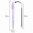 Ручка шариковая автоматическая BRAUBERG ULTRA COLOR PASTEL, soft-touch, СИНЯЯ, пишущий узел 0,7 мм, линия 0,35 мм, 144204 - 10